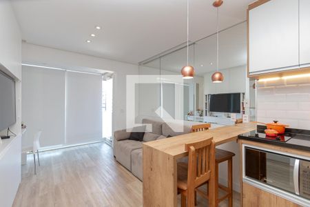 Studio à venda com 34m², 1 quarto e 1 vagaSala