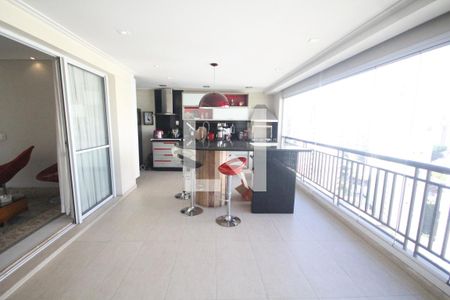 Varanda da Sala de apartamento à venda com 3 quartos, 184m² em Vila Mariana, São Paulo