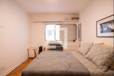 Quarto de apartamento à venda com 1 quarto, 52m² em Cerqueira César, São Paulo