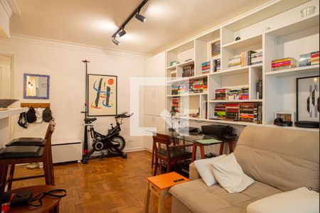 Sala de apartamento à venda com 1 quarto, 52m² em Cerqueira César, São Paulo