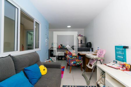 Sala de apartamento à venda com 1 quarto, 33m² em Chácara Mafalda, São Paulo