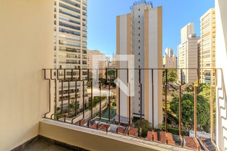 Varanda de apartamento para alugar com 2 quartos, 54m² em Santa Cecilia, São Paulo