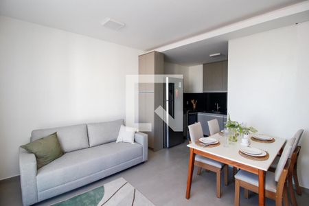 Sala de apartamento à venda com 2 quartos, 53m² em Santo Agostinho, Belo Horizonte