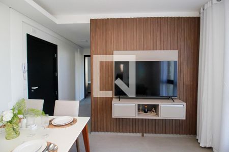 Sala de apartamento à venda com 2 quartos, 53m² em Santo Agostinho, Belo Horizonte