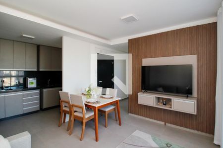 Sala de apartamento à venda com 2 quartos, 53m² em Santo Agostinho, Belo Horizonte