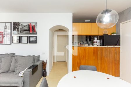 Sala de apartamento para alugar com 1 quarto, 41m² em Indianópolis, São Paulo