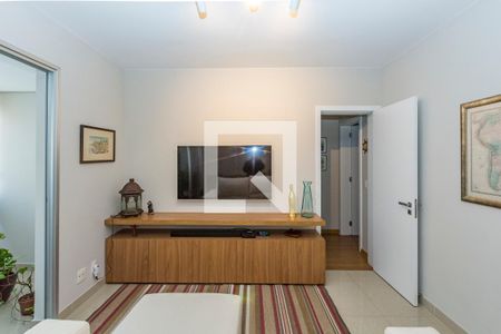 Sala de apartamento para alugar com 3 quartos, 115m² em Vale do Sereno, Nova Lima