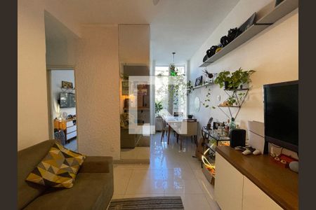 Sala de apartamento para alugar com 2 quartos, 48m² em Flamengo, Rio de Janeiro