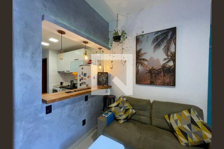 Sala de apartamento para alugar com 2 quartos, 48m² em Flamengo, Rio de Janeiro