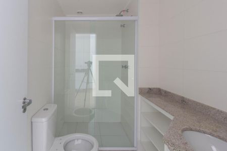 Banheiro do Studio de kitnet/studio para alugar com 1 quarto, 39m² em Vila Camargos, Guarulhos
