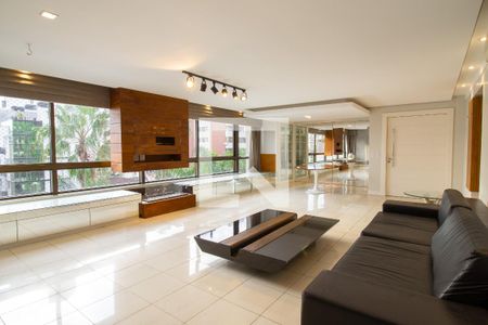 Sala de apartamento à venda com 4 quartos, 169m² em Petrópolis, Porto Alegre