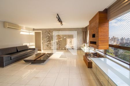 Sala de apartamento à venda com 4 quartos, 169m² em Petrópolis, Porto Alegre