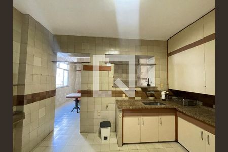 Cozinha de apartamento para alugar com 3 quartos, 130m² em Laranjeiras, Rio de Janeiro