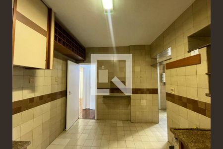 Cozinha de apartamento para alugar com 3 quartos, 130m² em Laranjeiras, Rio de Janeiro