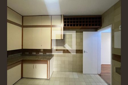 Cozinha de apartamento para alugar com 3 quartos, 130m² em Laranjeiras, Rio de Janeiro