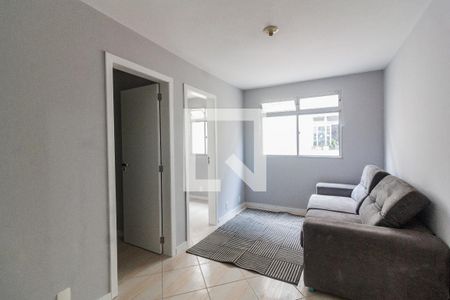 Sala de apartamento para alugar com 3 quartos, 48m² em Praia Comprida, São José