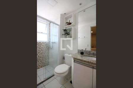 Quarto 1 - Suíte Banheiro de apartamento à venda com 2 quartos, 54m² em Jardim Olavo Bilac, São Bernardo do Campo