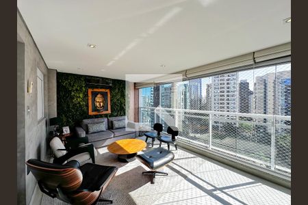 Varanda de apartamento para alugar com 2 quartos, 115m² em Cidade Monções, São Paulo