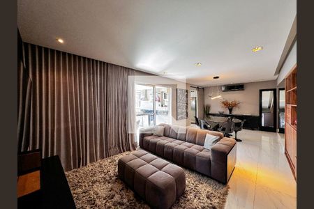 Sala de apartamento à venda com 2 quartos, 115m² em Cidade Monções, São Paulo