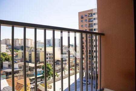 Varanda da Sala de apartamento para alugar com 2 quartos, 50m² em Todos Os Santos, Rio de Janeiro