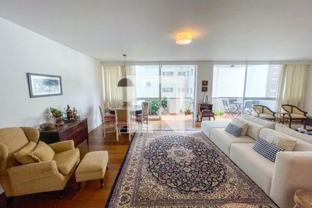 Sala de apartamento à venda com 4 quartos, 188m² em Jardim Paulista, São Paulo