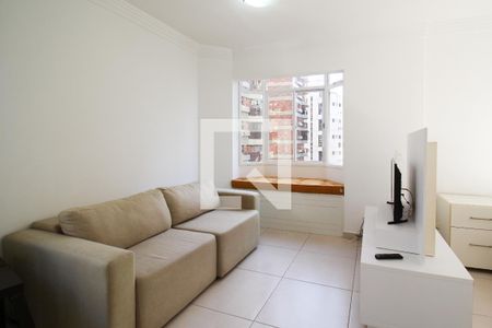 Sala de apartamento para alugar com 1 quarto, 43m² em Vila Nova Conceição, São Paulo