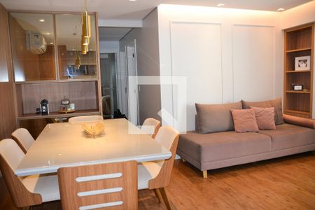 Sala de apartamento à venda com 3 quartos, 82m² em Santa Maria, São Caetano do Sul