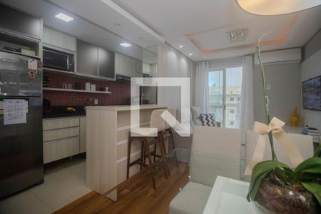 Sala de apartamento à venda com 3 quartos, 116m² em Jardim Carvalho, Porto Alegre