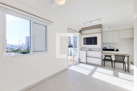 Sala / Suíte de apartamento para alugar com 1 quarto, 36m² em Altos do Esplanada, São José dos Campos