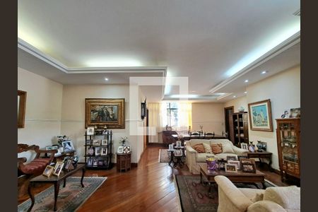 Sala de apartamento à venda com 4 quartos, 170m² em Buritis, Belo Horizonte