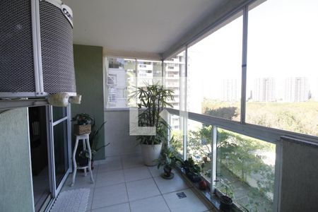 Varanda da Sala de apartamento para alugar com 2 quartos, 67m² em Camorim, Rio de Janeiro