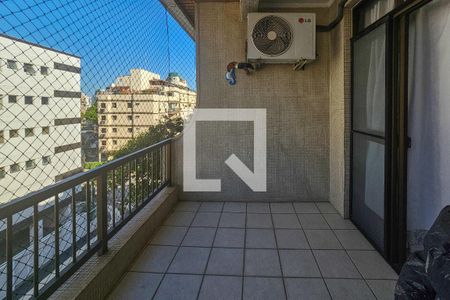 Varanda de apartamento para alugar com 2 quartos, 96m² em Jardim Las Palmas, Guarujá