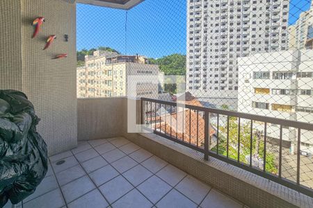 Varanda  de apartamento para alugar com 2 quartos, 96m² em Jardim Las Palmas, Guarujá