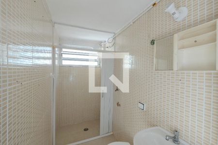 Banheiro de kitnet/studio para alugar com 1 quarto, 28m² em Bela Vista, São Paulo