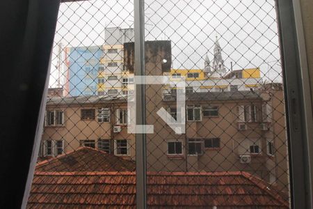 Vista da Sala de apartamento à venda com 1 quarto, 30m² em Centro Histórico, Porto Alegre