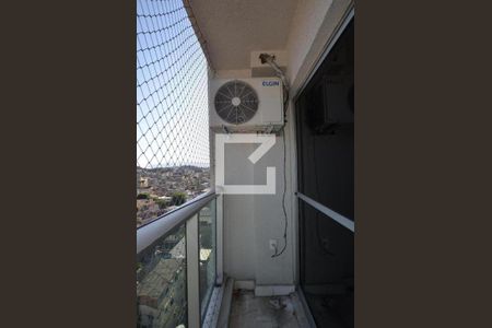 Varanda da Sala de apartamento para alugar com 2 quartos, 44m² em Irajá, Rio de Janeiro