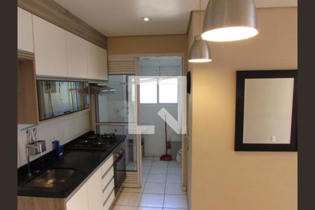 Sala/Cozinha de apartamento para alugar com 2 quartos, 62m² em Parque Reboucas, São Paulo