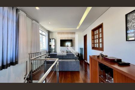 Sala 2 de apartamento à venda com 3 quartos, 144m² em Colégio Batista, Belo Horizonte