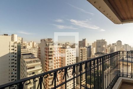 Varanda de apartamento à venda com 3 quartos, 127m² em Higienópolis, São Paulo