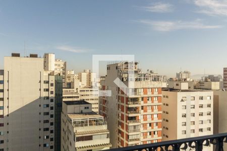 Varanda de apartamento para alugar com 3 quartos, 127m² em Higienópolis, São Paulo