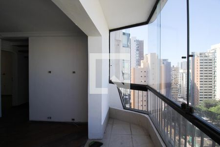 Varanda de apartamento à venda com 3 quartos, 243m² em Indianópolis, São Paulo