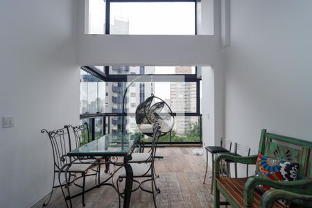 Sala de apartamento para alugar com 2 quartos, 90m² em Vila Andrade, São Paulo