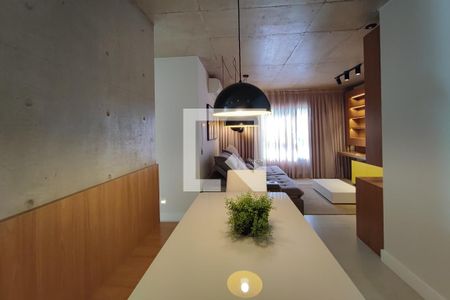 Sala de Jantar de apartamento para alugar com 2 quartos, 75m² em Cambuí, Campinas