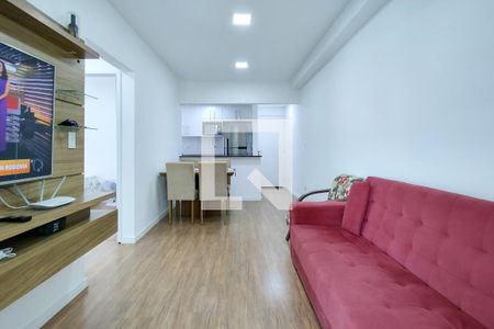Sala de apartamento para alugar com 2 quartos, 64m² em Cidade Ocian, Praia Grande