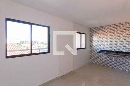 Sala e Cozinha Integrada  de apartamento para alugar com 2 quartos, 44m² em Jardim Brasília (zona Leste), São Paulo