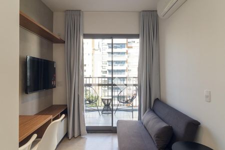 Sala de apartamento à venda com 1 quarto, 36m² em Consolação, São Paulo