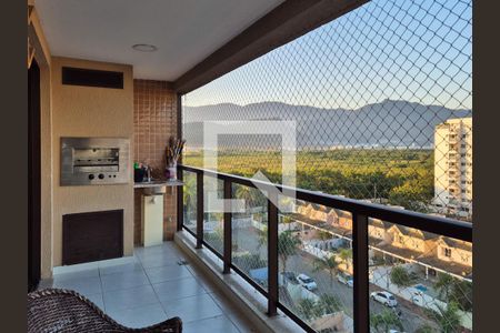 Varanda de apartamento para alugar com 4 quartos, 120m² em Recreio dos Bandeirantes, Rio de Janeiro