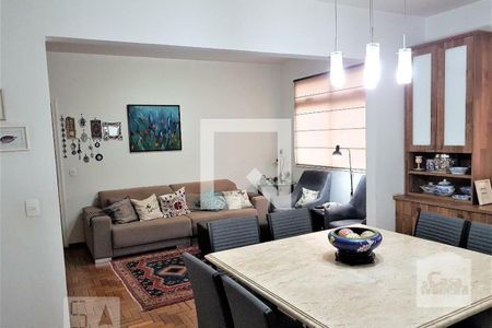 Sala  de apartamento à venda com 3 quartos, 130m² em Coracao de Jesus, Belo Horizonte