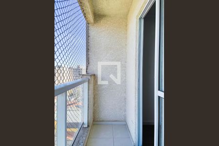 Varanda da Sala de apartamento para alugar com 2 quartos, 68m² em Parque São Vicente , Santo André
