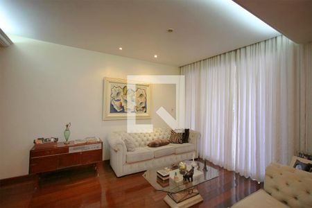 Sala de apartamento à venda com 3 quartos, 152m² em Lourdes, Belo Horizonte
